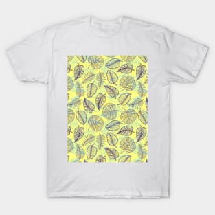Leaf Line Art T-Shirt